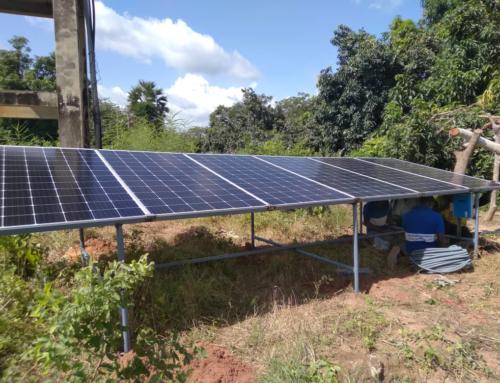 Solare Feldbewässerung in Bagaya schreitet voran