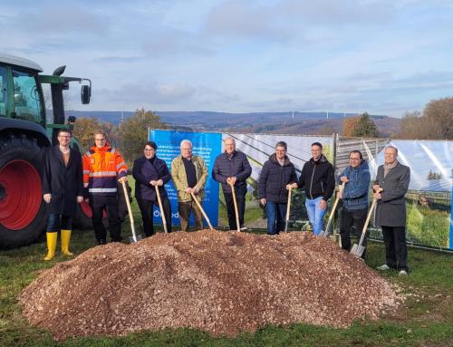 Spatenstich für innovativen Wildgatter-Solarpark in Sötern