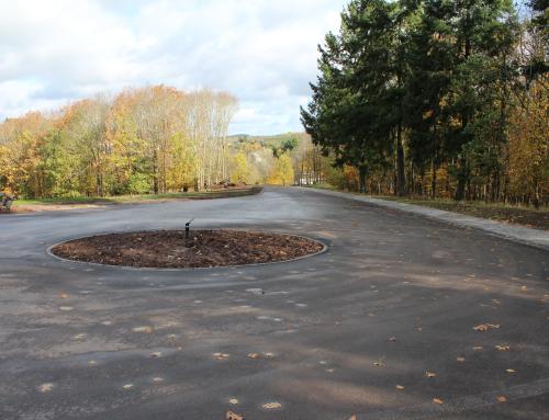 Zufahrt zum Wohnmobil & Glamping-Park Bostalsee fertiggestellt