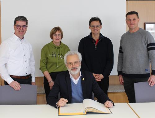 Neuer Vorsitzender der Synagogengemeinde Saar zu Gast in Nohfelden